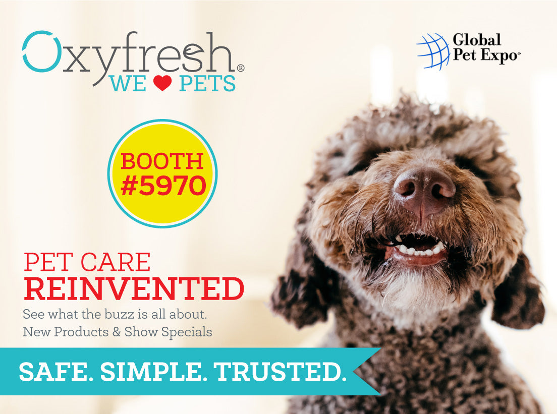 Oxyfresh Launching Cage Cleaner and New POP Display at Global Pet