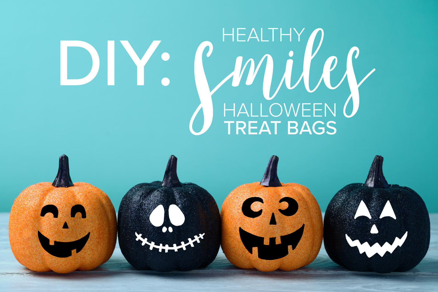 Oxyfresh - Do It Yourself DIY Healthy Smiles Halloween Treat Bags Fresh Breath Lemon Mint Mouthwash