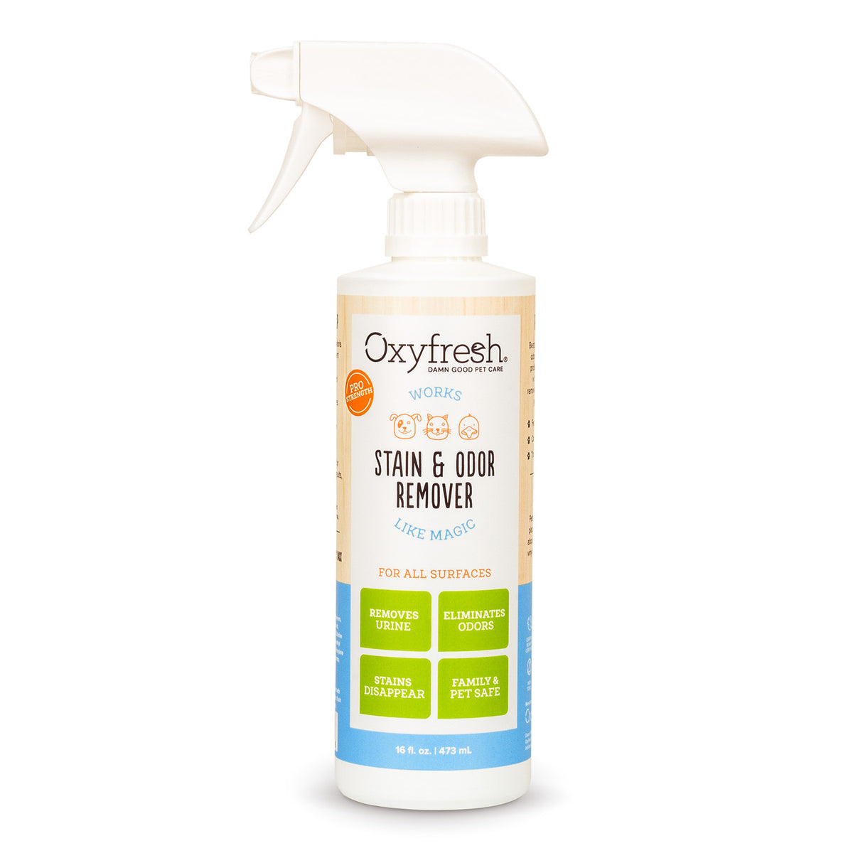 Oxyfresh Pet Stain Remover Urine Odor Eliminator Fast Acting