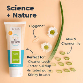 oxyfresh pet toothpaste with aloe and chamomile 