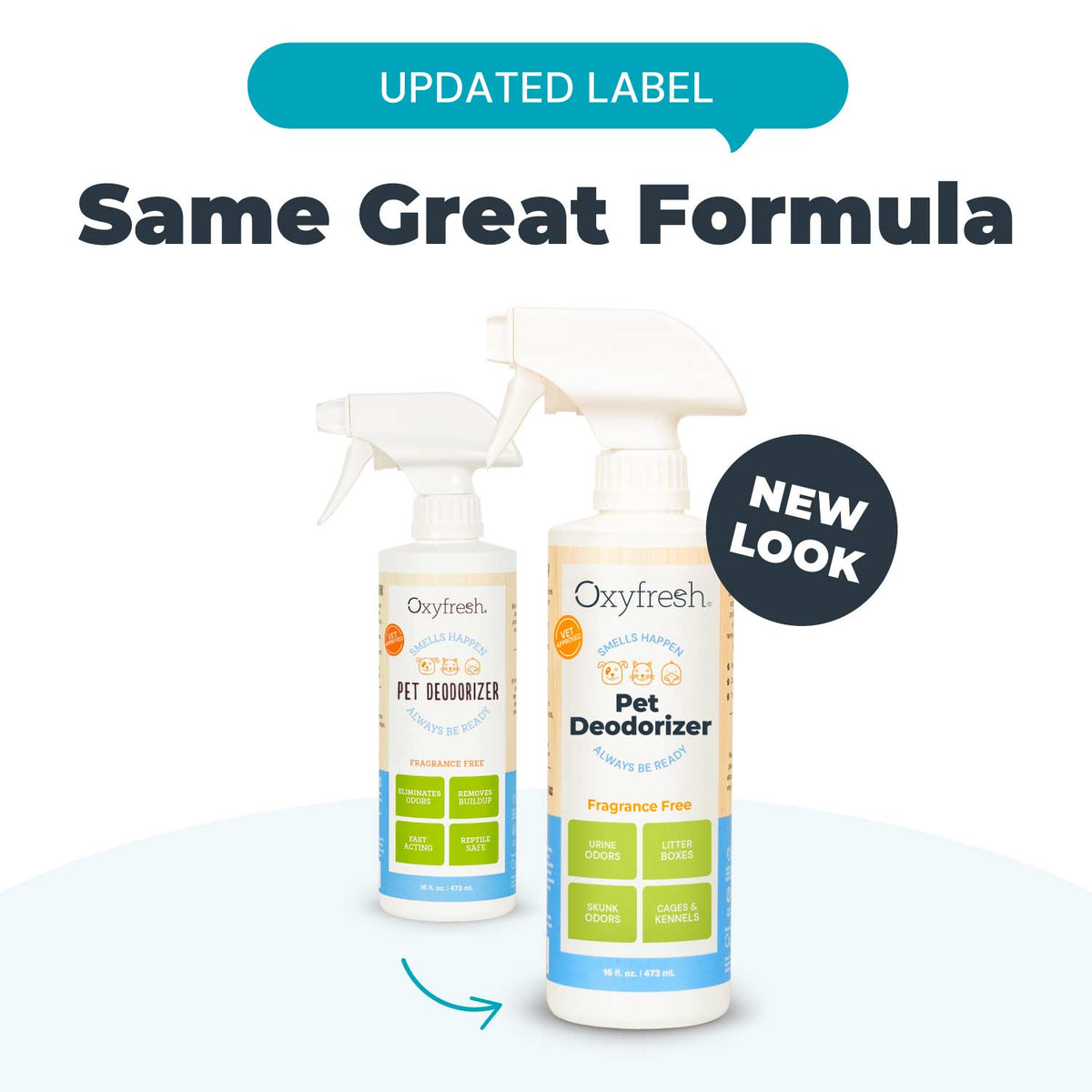 Smelly Cat & Stinky Dog Pet Odor Eliminator Oxyfresh Pet Deodorizer