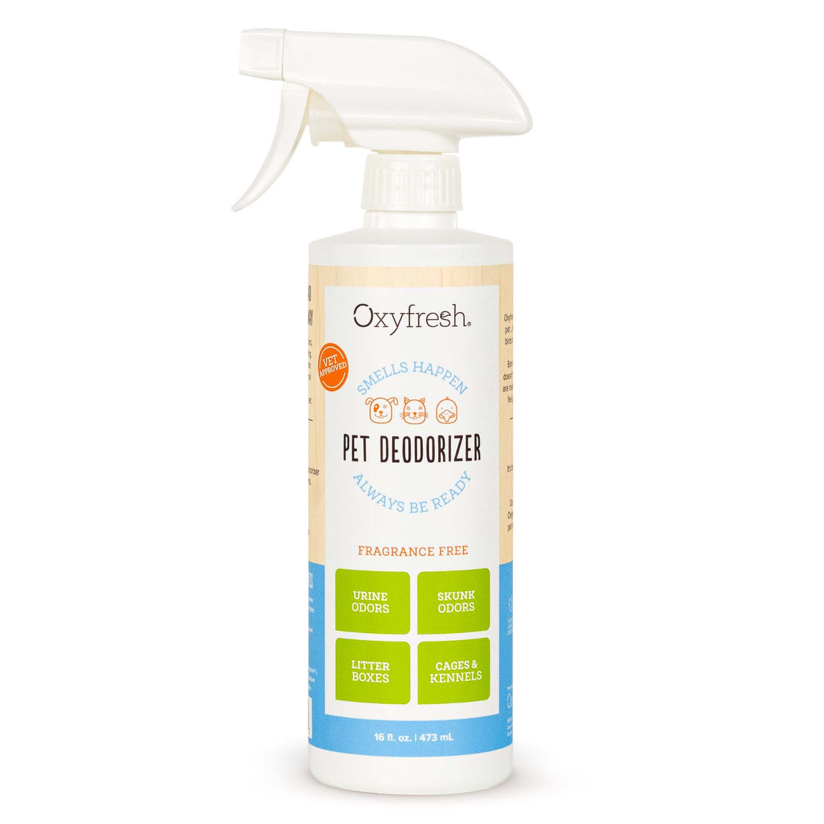 oxyfresh pet deodorizer spray anywhere to deodorize pet smells even on your pet's coat