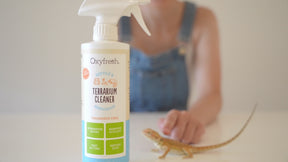 Terrarium Cleaner | Best Reptile & Amphibian Habitat Cleaner | Bleach Free