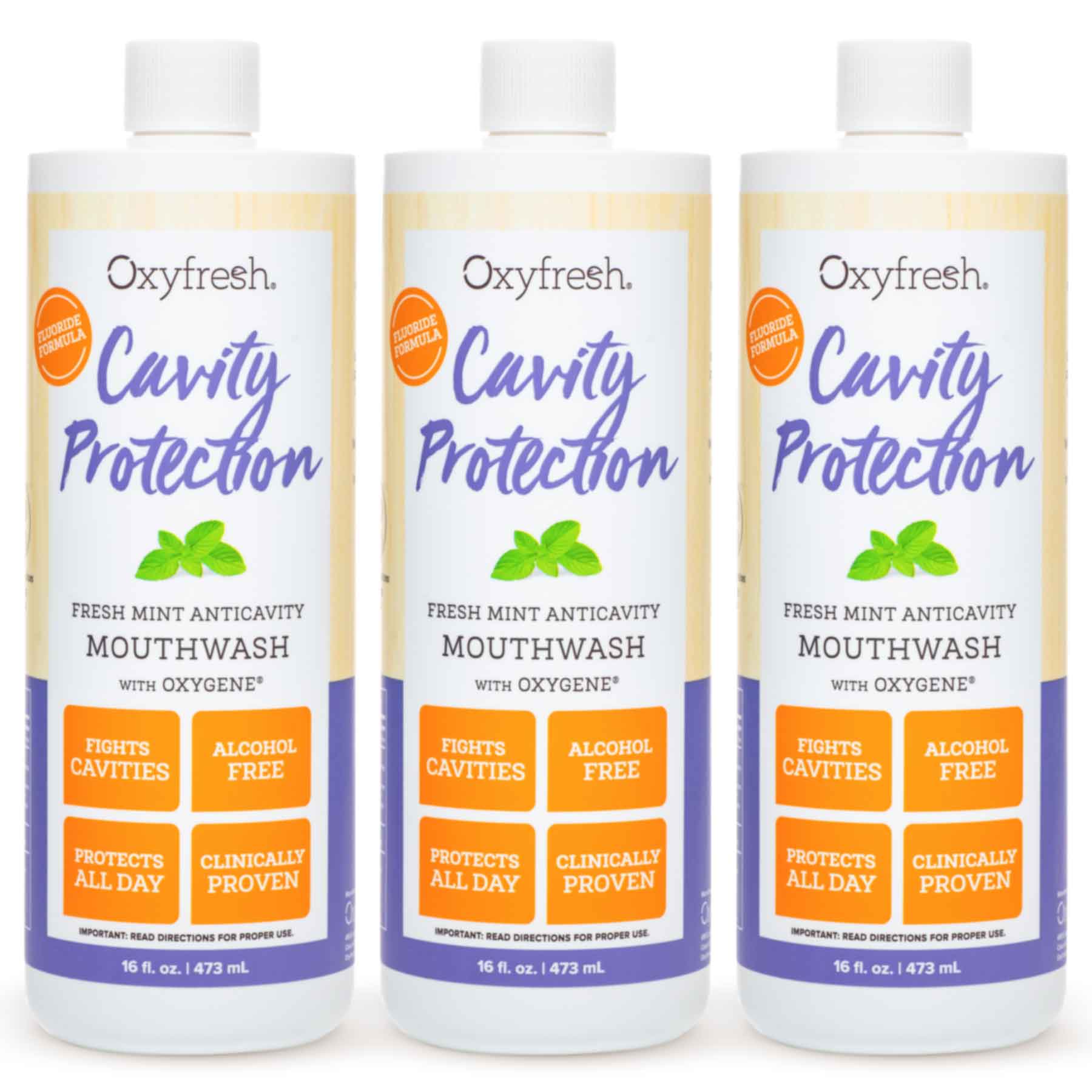 Cavity Protection Mouthwash | For Sensitive Teeth With Fluoride
