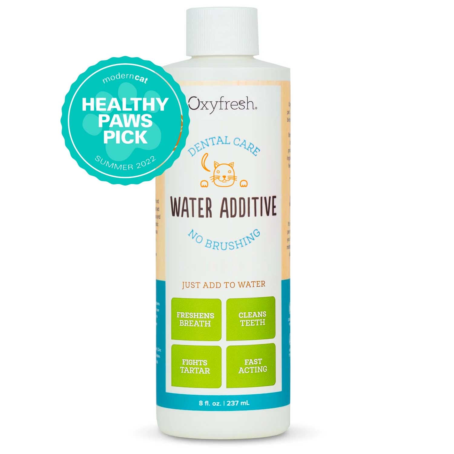 Oxyfresh cat water additive modern dog healthy paws pick award