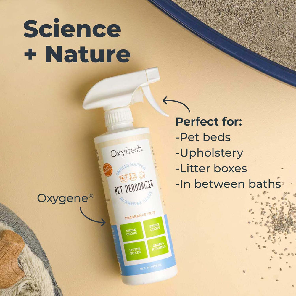 Smelly Cat & Stinky Dog Pet Odor Eliminator Oxyfresh Pet Deodorizer