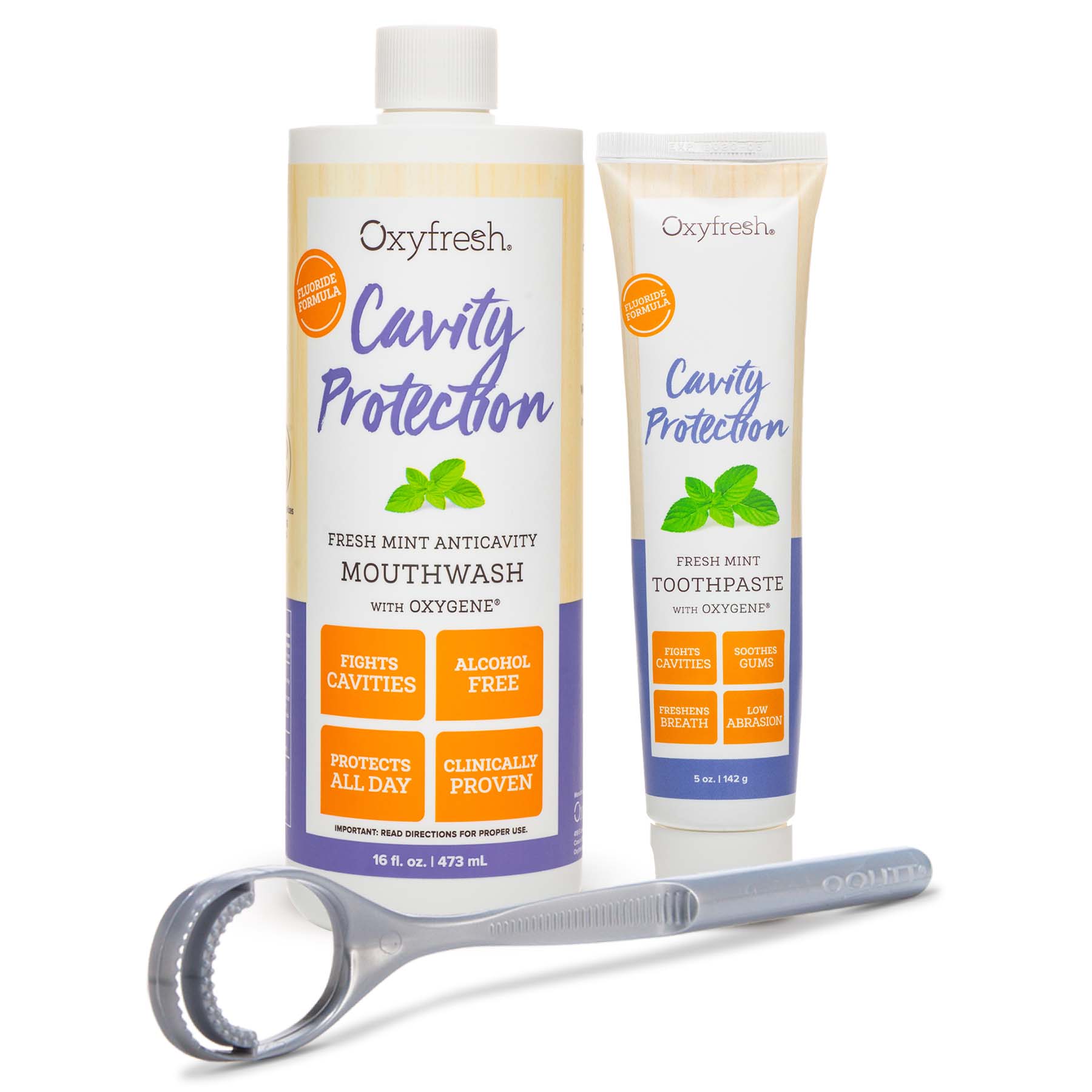 oxyfresh-cavity-fighting-system-with-fluoride-including-mouthwash-toothpaste-and-tongue-scraper