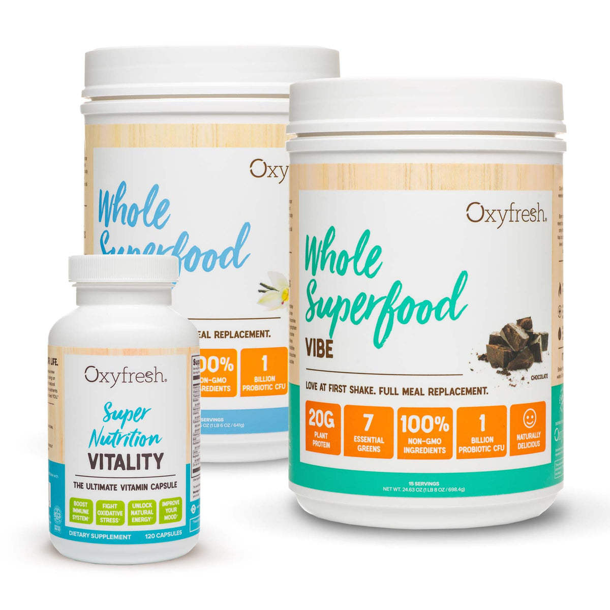 oxyfresh-fitness-bundle-including-vitality-vitamin-capsules-and-vegan-vibe-dairy-free-protein-powder
